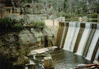 Mudgee-Rylstone - Dunns Swamp dam wall built in 1930s