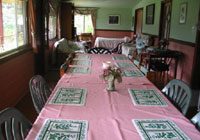 Big dining areas for every to enjoy a hearty country meal